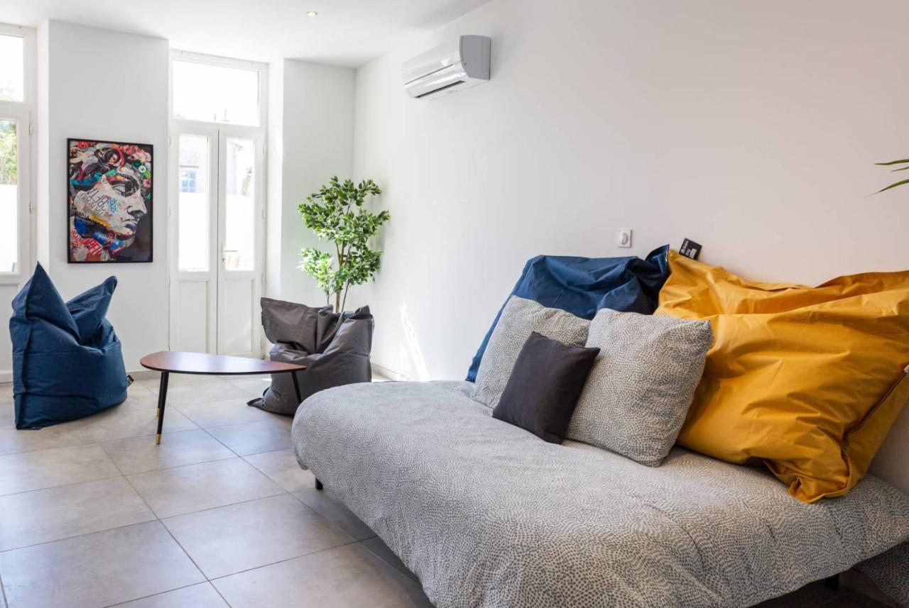 Maxbnb - Climatise - Grand Studio 37M2 & Terrasse 30M2 - Est Toulon Kültér fotó
